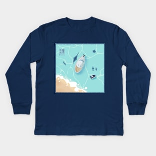 Life's a Beach! Kids Long Sleeve T-Shirt